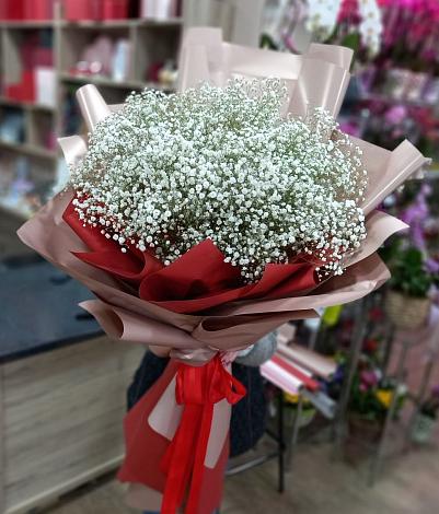 Букет цветов из: Гипсофила в Якшур-Бодья