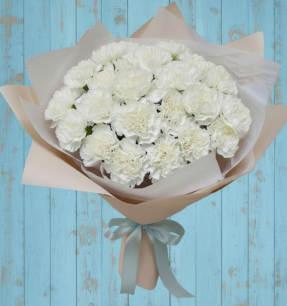 Букет цветов из: Гвоздики в Якшур-Бодья