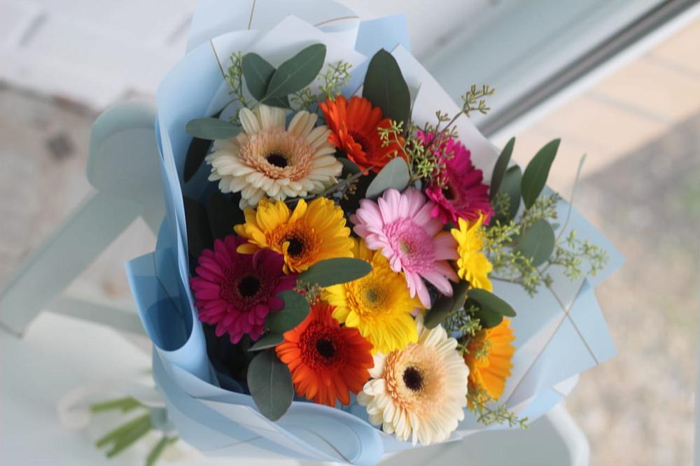 Букет цветов из: Герберы в Якшур-Бодья