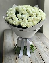 Букет 35 Белых роз в Якшур-Бодья