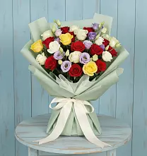 Букет цветов из:  Розы в Якшур-Бодья