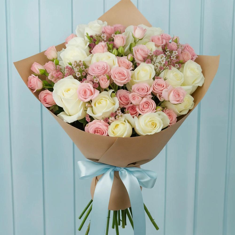 Букет цветов из: Розы в Якшур-Бодья