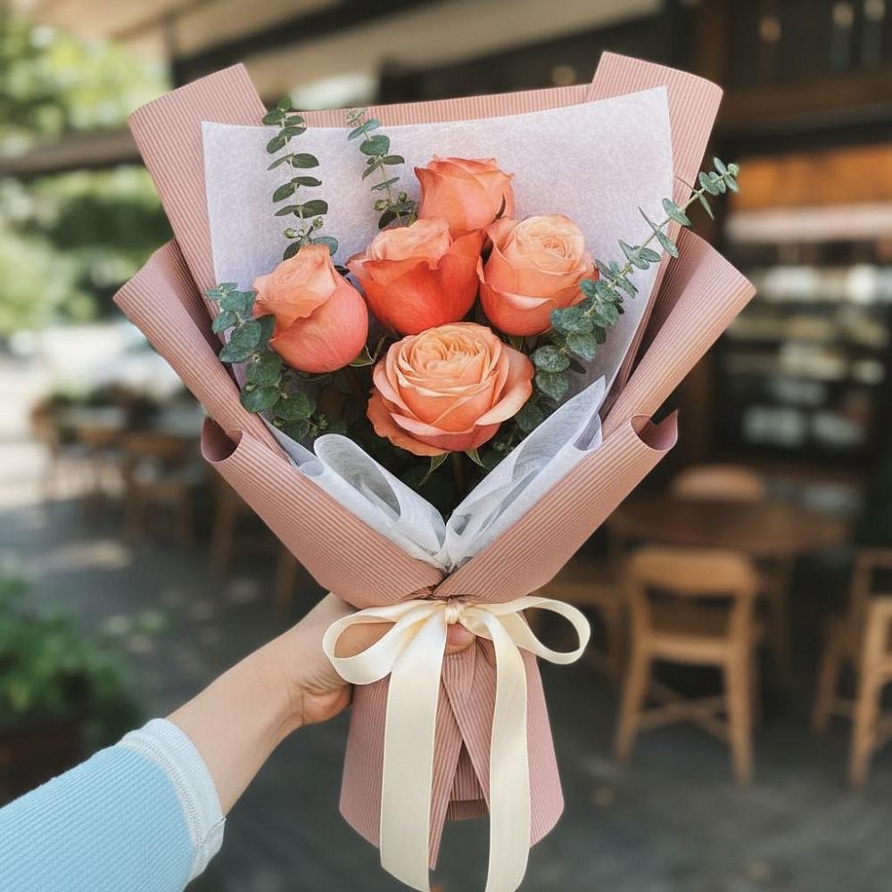 Букет цветов из: Розы в Якшур-Бодья