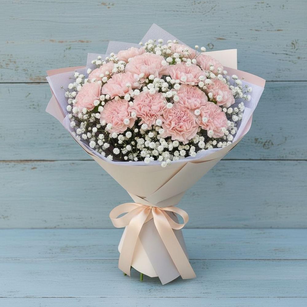 Букет цветов из: Гвоздики в Якшур-Бодья