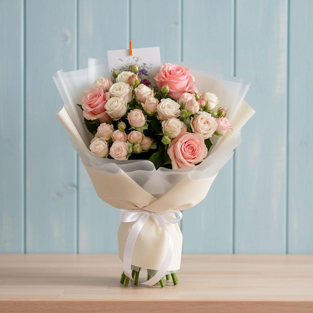 Букет цветов из: Розы в Якшур-Бодья