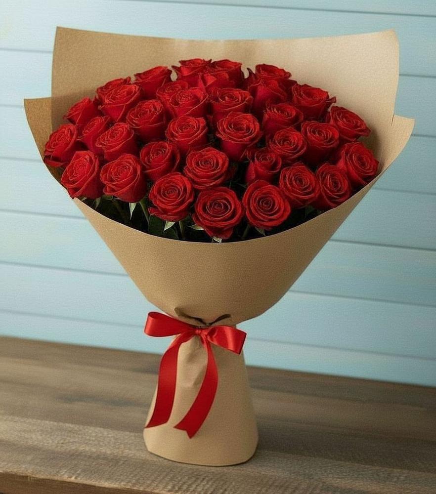 Букет Красные розы Милано в Якшур-Бодья