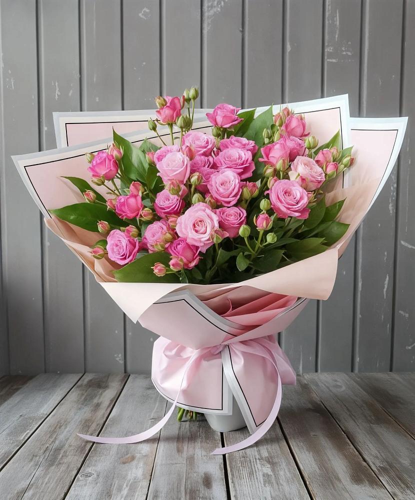 Букет Розовый кустик в Якшур-Бодья