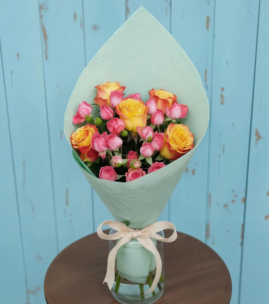 Букет цветов из: Розы в Якшур-Бодья