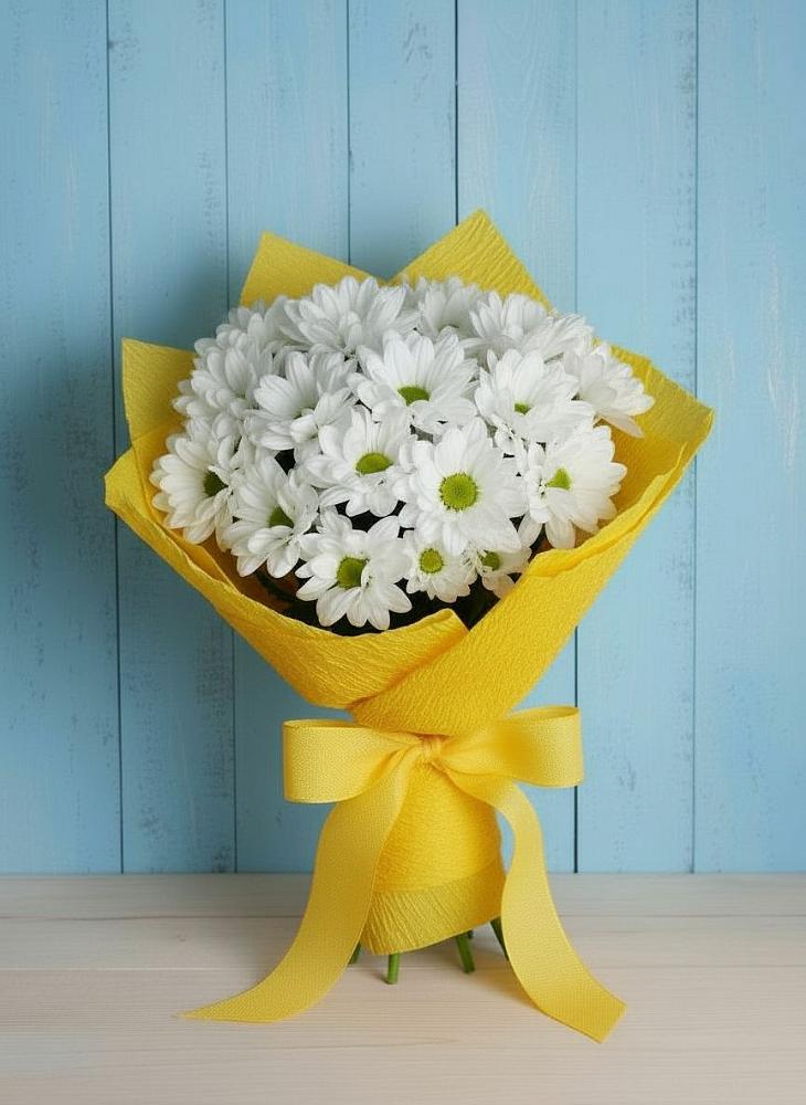 Букет цветов из: Хризантемы в Якшур-Бодья