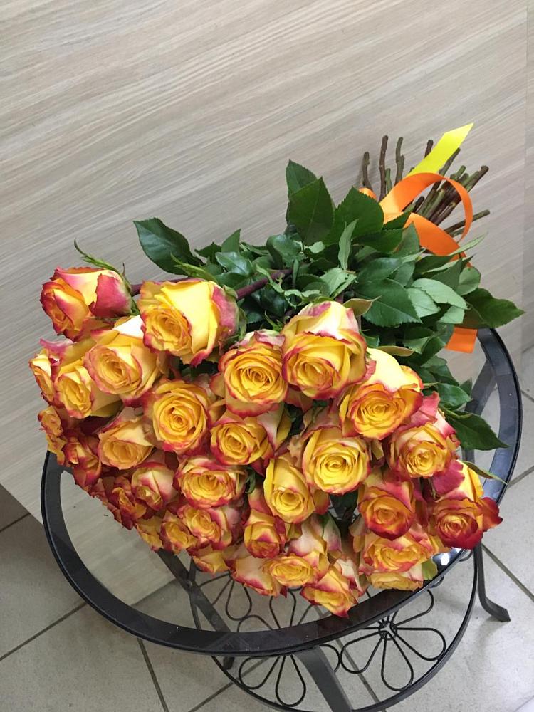 Букет Желтые розы в Якшур-Бодья