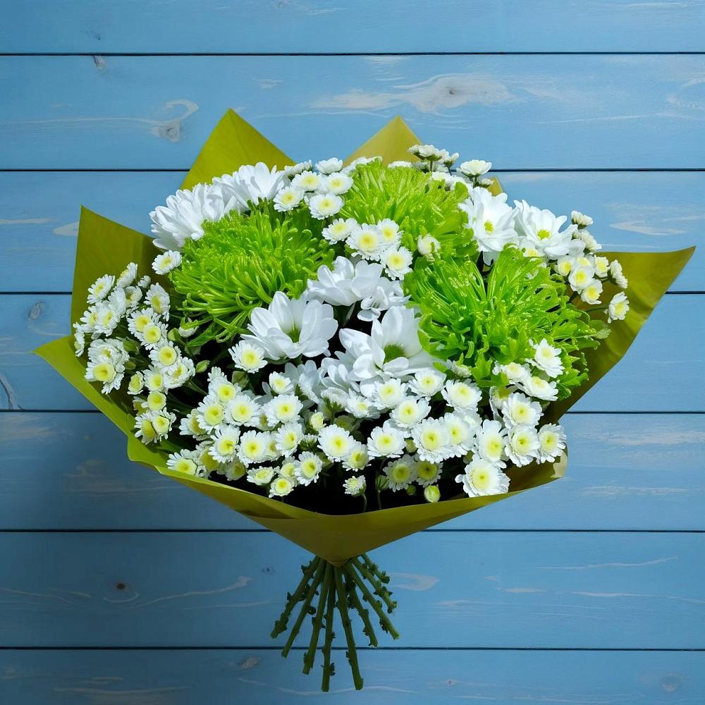 Букет цветов из: Хризантемы в Якшур-Бодья