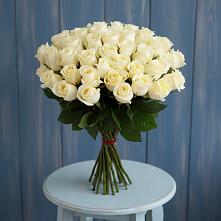 Букет 51 Белая роза Эдлесс Лав #REPLACE_PRED# Якшур-Бодья