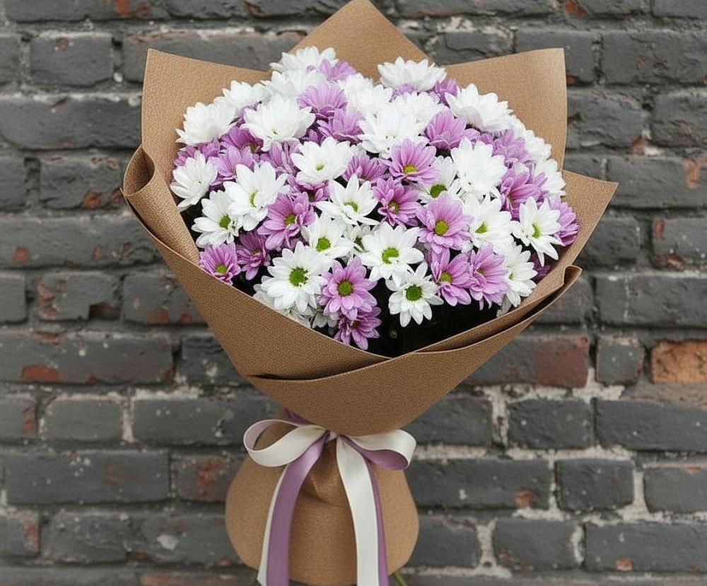 Букет цветов из: Хризантемы в Якшур-Бодья