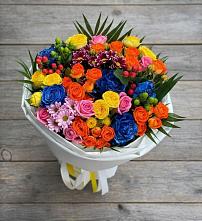 Букет цветов из:  Розы и Хризантемы в Якшур-Бодья