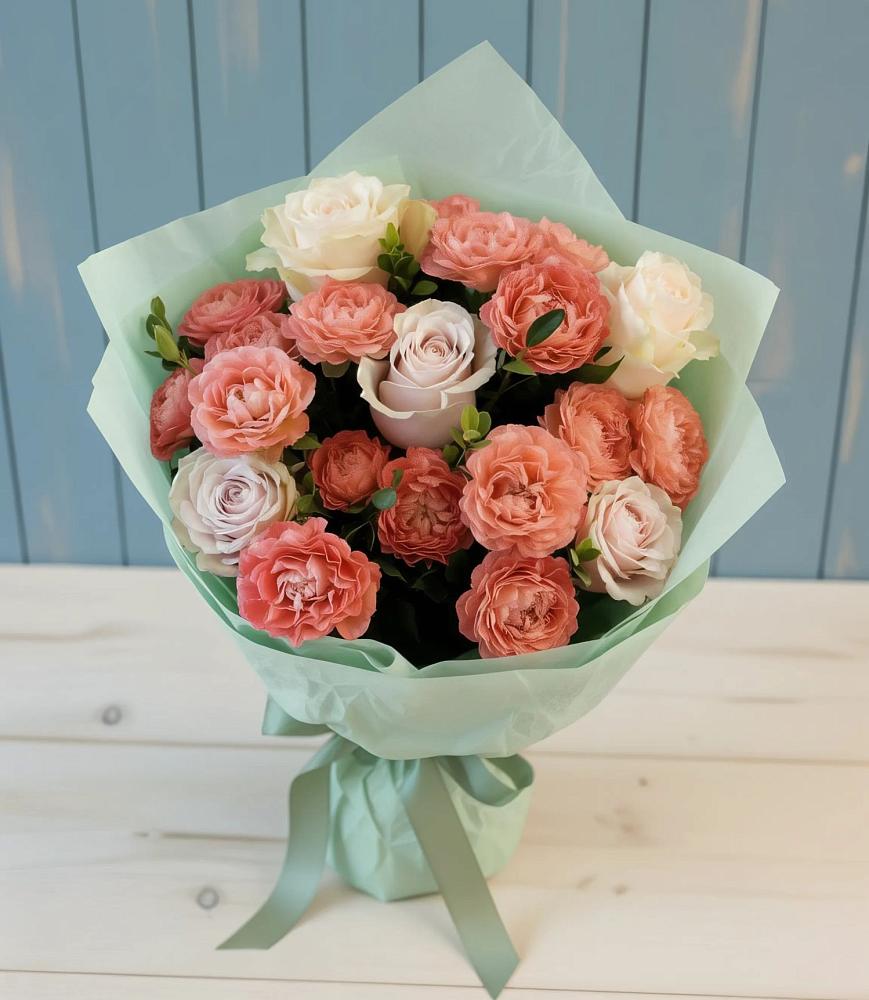 Букет цветов из: Розы в Якшур-Бодья