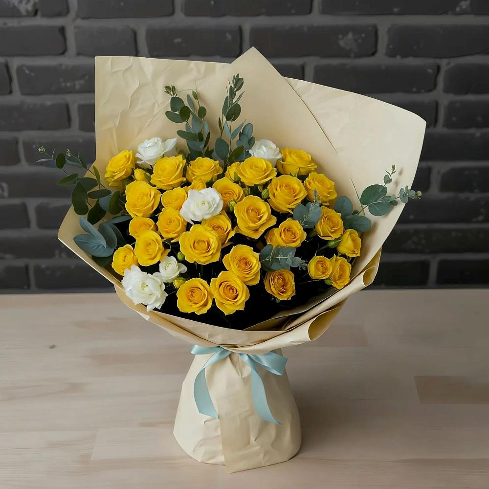 Букет цветов из: Розы в Якшур-Бодья