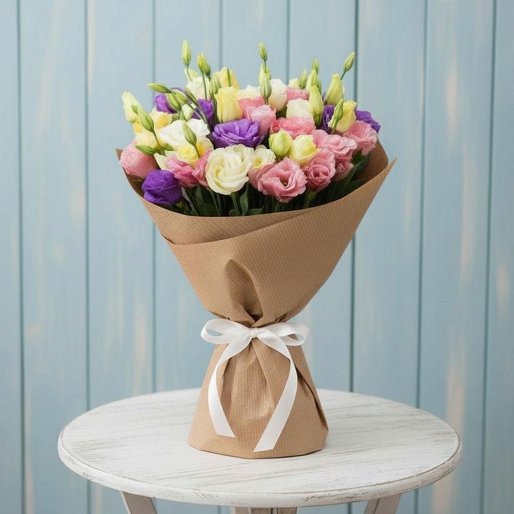 Букет цветов из: Лизиантусы в Якшур-Бодья