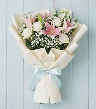 Букет цветов из:  Лилии в Якшур-Бодья