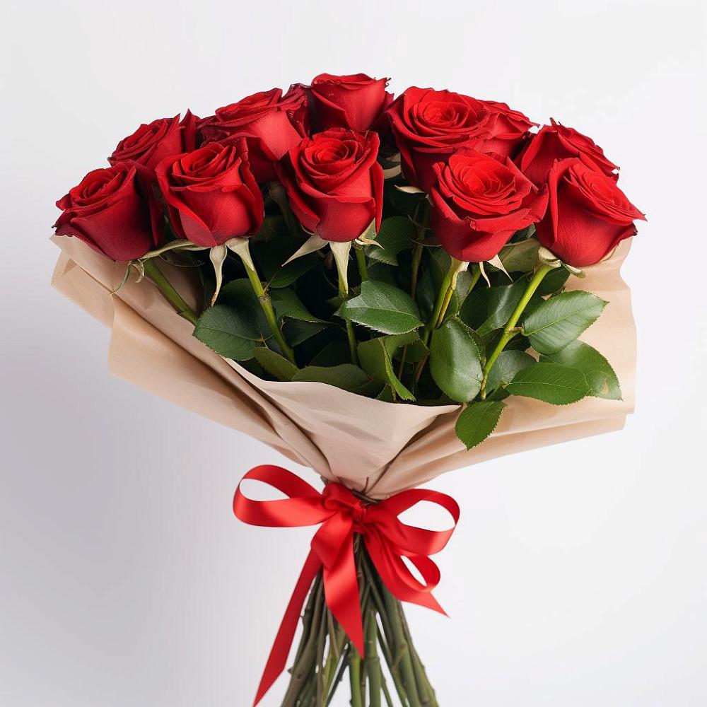Букет 11 Красных роз Эдлесс Лав в Якшур-Бодья
