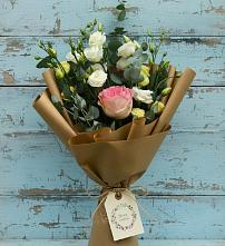 Букет цветов из:  Розы и Лизиантусы #REPLACE_PRED# Якшур-Бодья